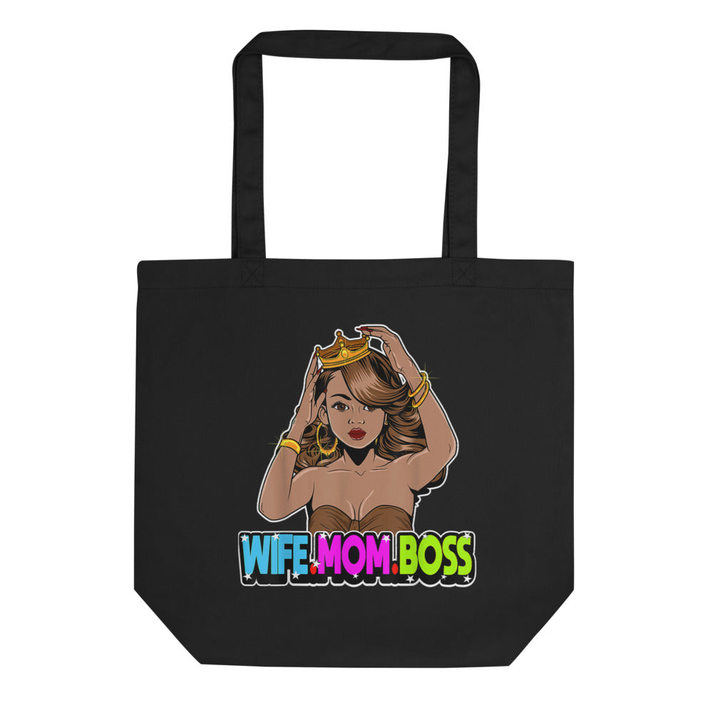 TRAP QUEEN ESSENTIALS ECO TOTE BAG_Mama Magic_MOM SH*T Collection