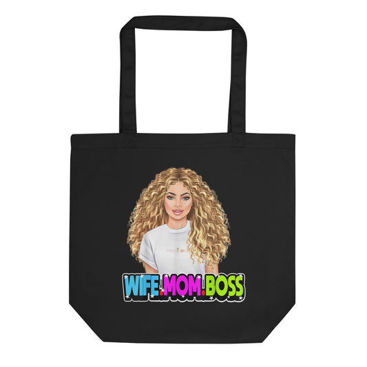 TRAP QUEEN ESSENTIALS ECO TOTE BAG_Blonde Bombshell_MOM SH*T Collection