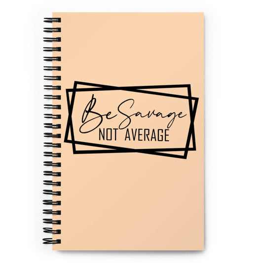 TRAP QUEEN ESSENTIALS BULLET JOURNAL_Be Savage Not Average_AFFIRMATION Collection