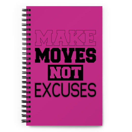 TRAP QUEEN ESSENTIALS BULLET JOURNAL_Make Moves Not Excuses_HUSTLE Collection